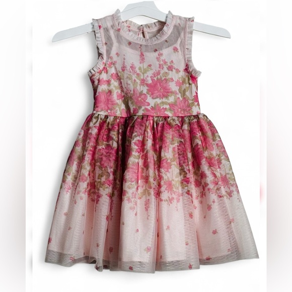 Zenzi Other - Zenzi Girls' Sleeveless 'Floral' Tulle Dress - Blush Pink XS. NWT